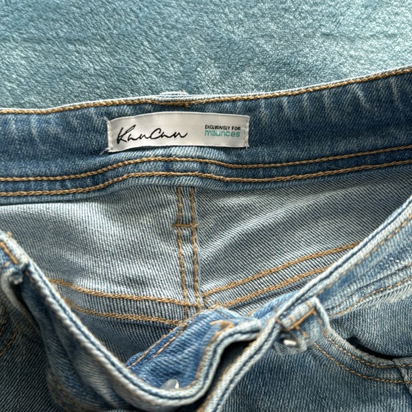 KanCan Flare High Rise Front Seam Jeans - Size 24 - Picture 4 of 7